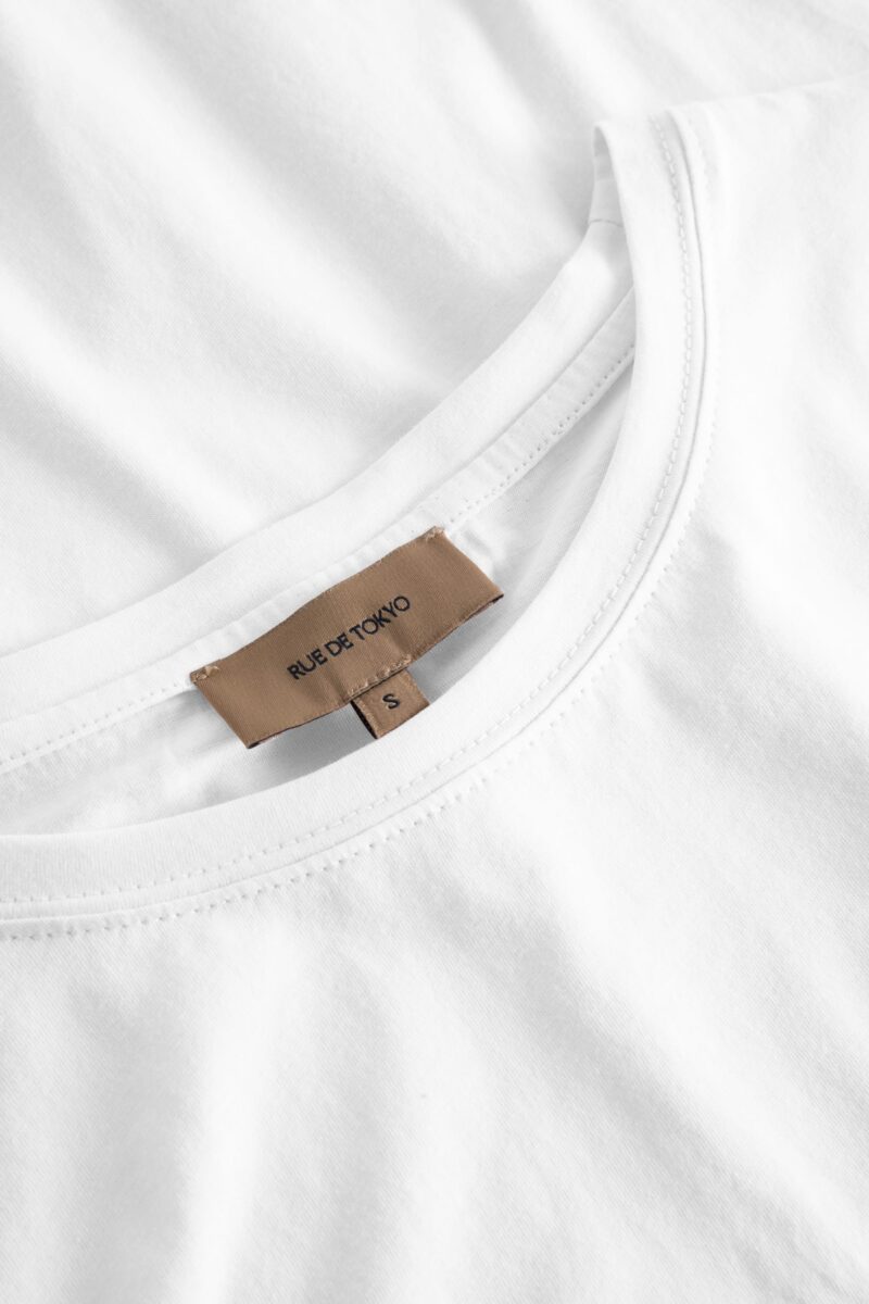TRISH LIGHT COTTON JERSEY - WHITE - Image 2