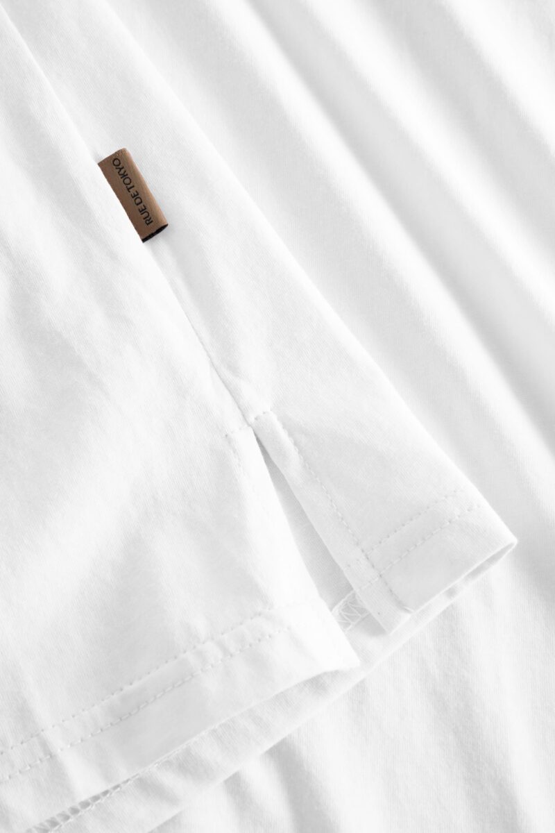 TRISH LIGHT COTTON JERSEY - WHITE - Image 4