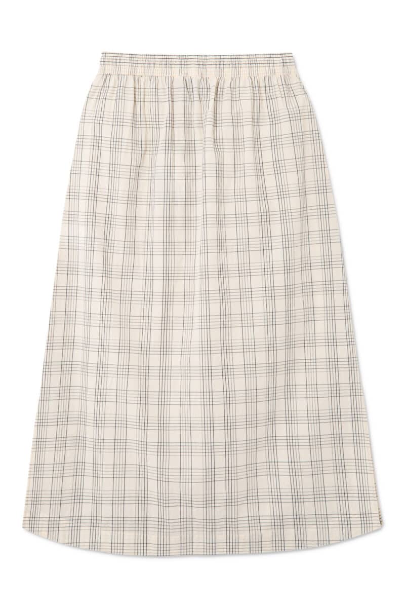 PIPI COTTON CHECK - IVORY/BLACK CHECK - Image 4