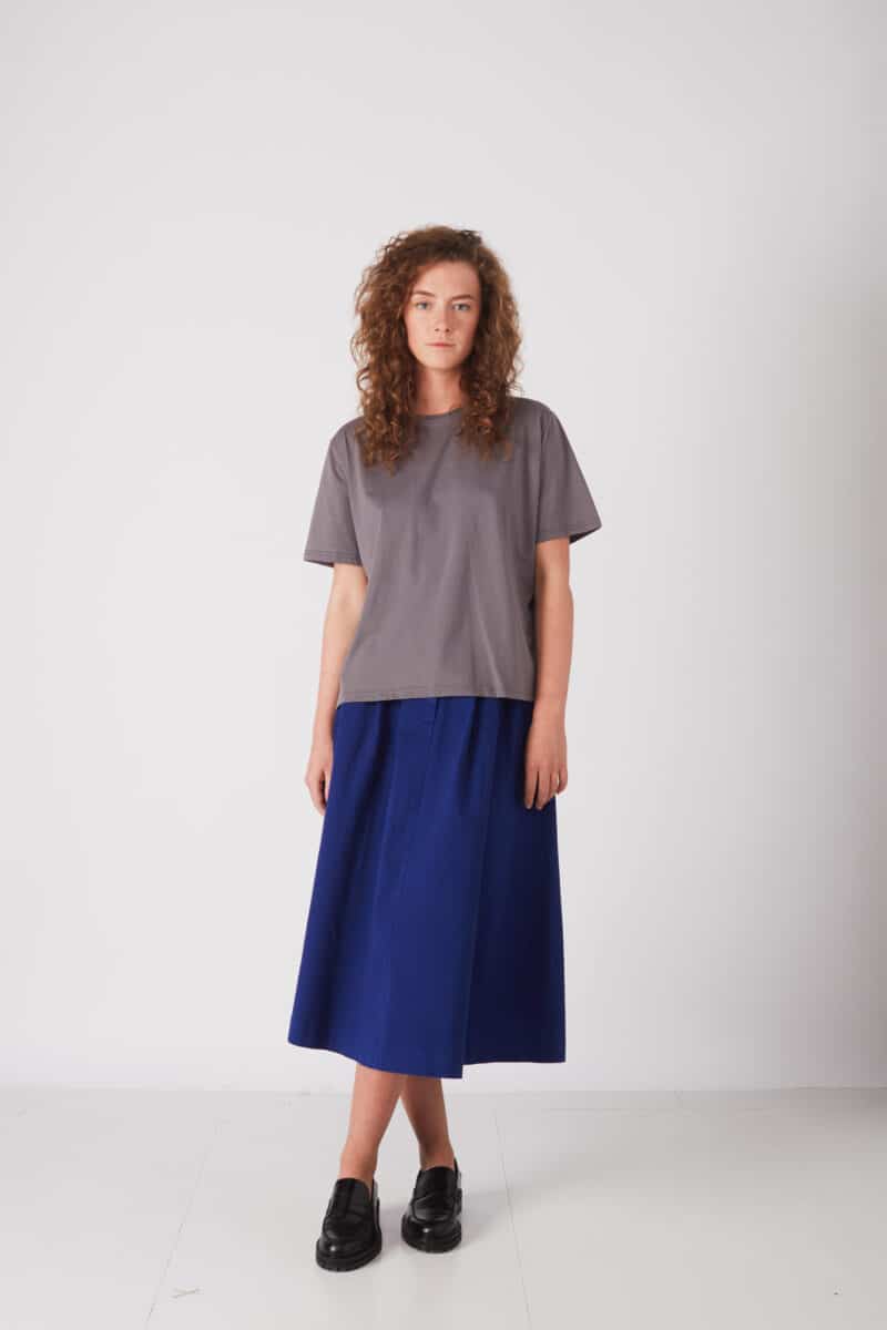 TRISH LIGHT COTTON JERSEY - GREY