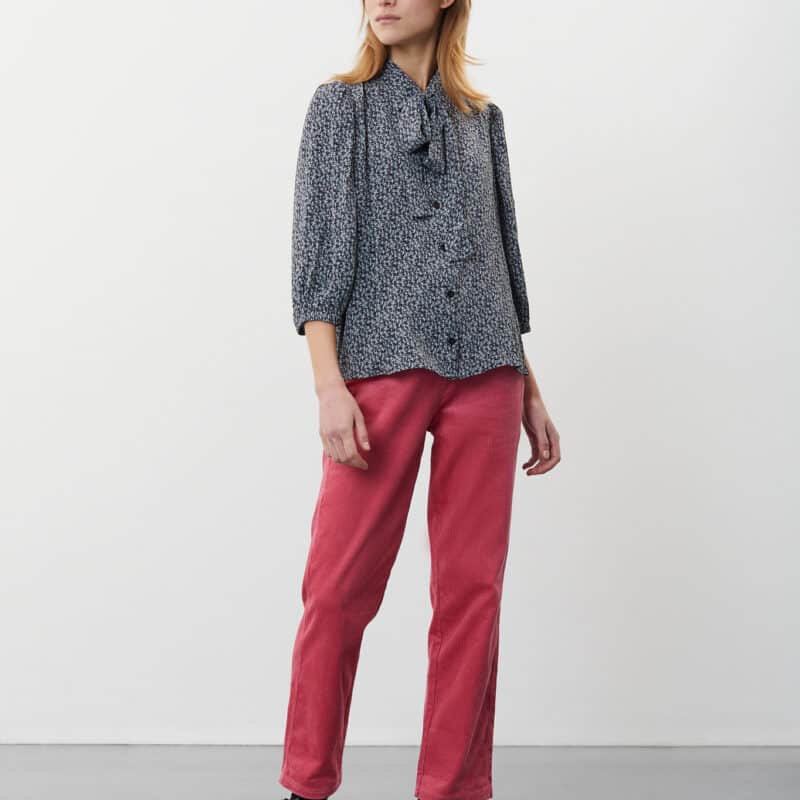 THEO SHIRT - MULTI BLACK - Image 2