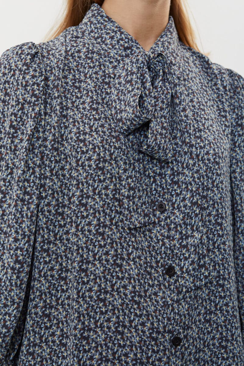 THEO SHIRT - MULTI BLACK