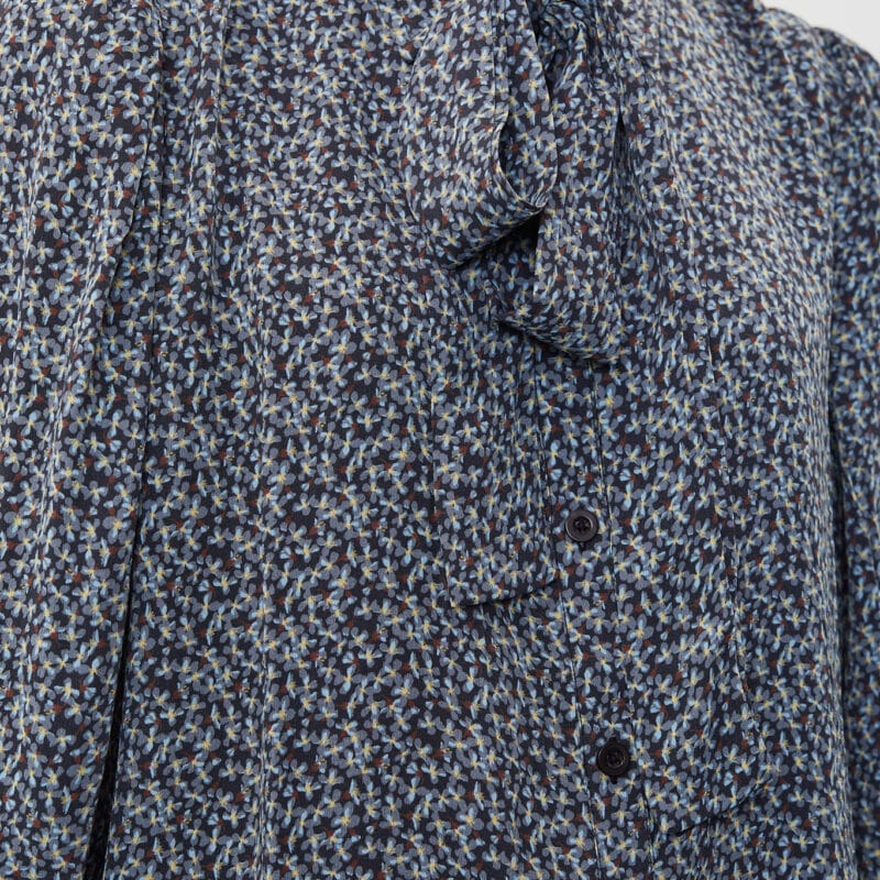 THEO SHIRT - MULTI BLACK