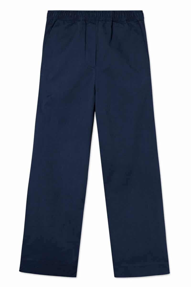 PALLA GMTD GARMENT DYED TWILL - BLACK IRIS
