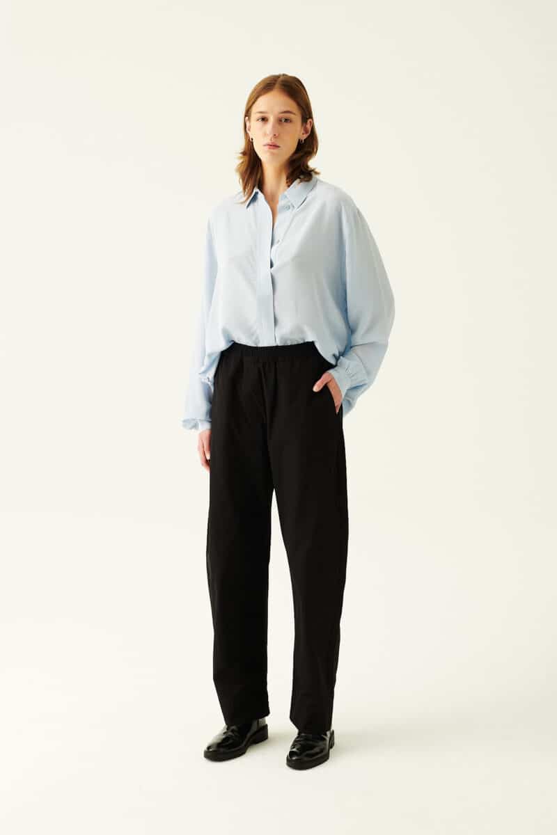 PALLA TRENCH COTTON - BLACK