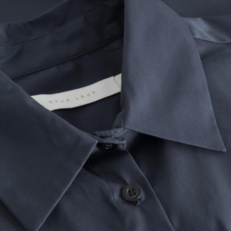 JESSIE DRESS FANCY POPLYN - NAVY - Image 3