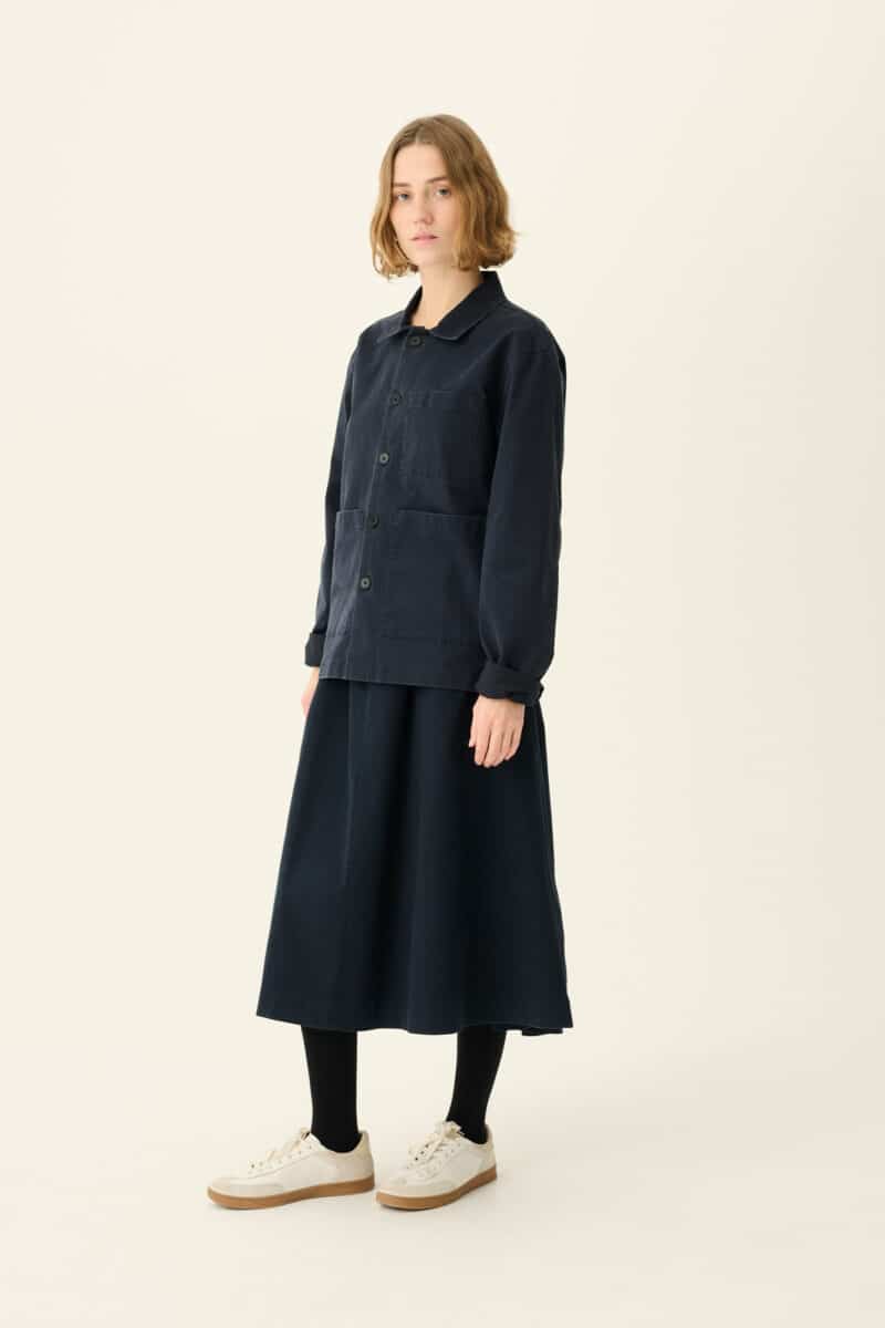 PEN PRE DYED TWILL - DARK NAVY