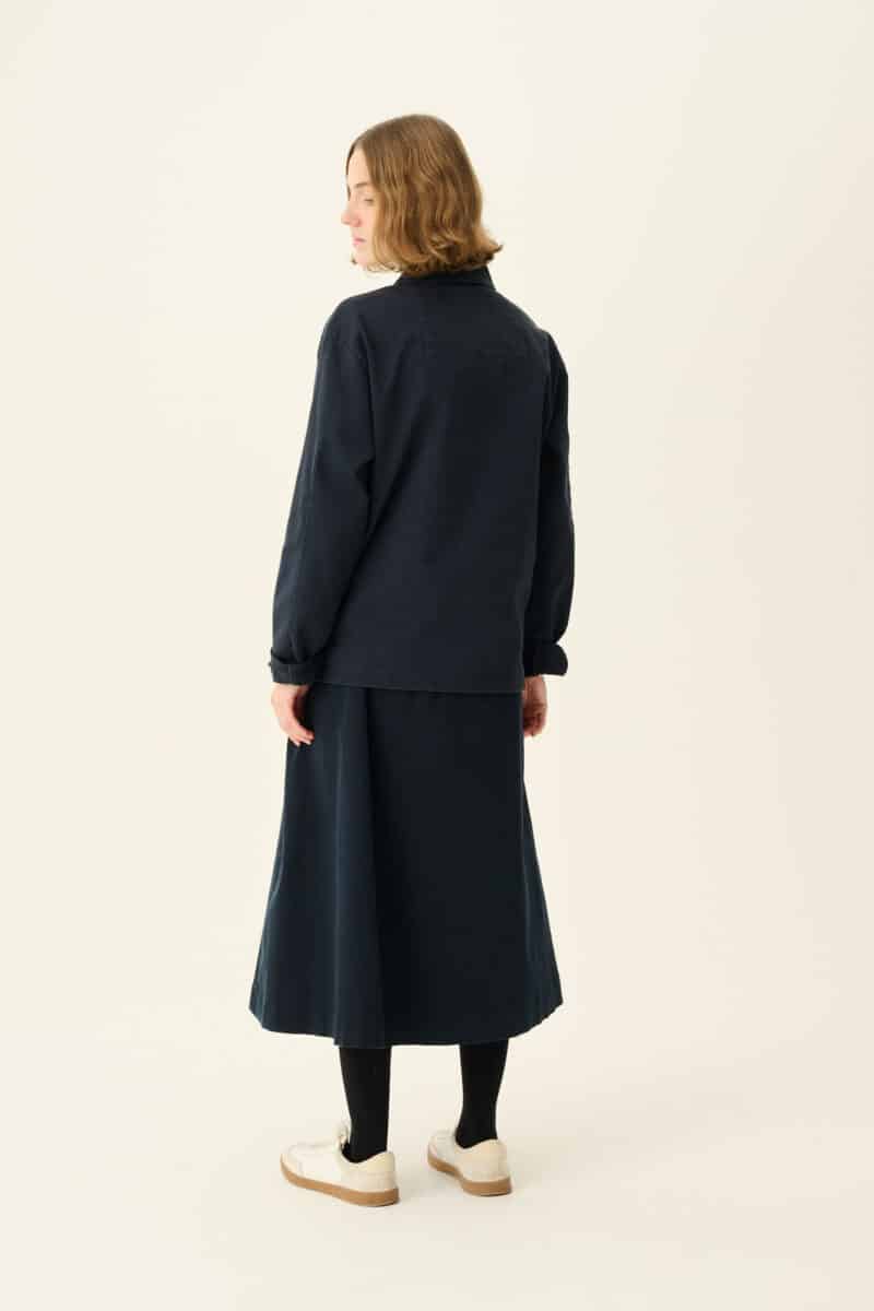 PEN PRE DYED TWILL - DARK NAVY - Image 5