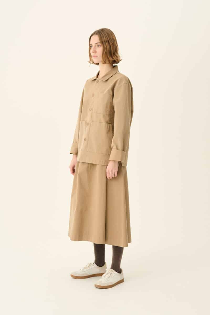 PEN PRE DYED TWILL - LIGHT BROWN - Image 2