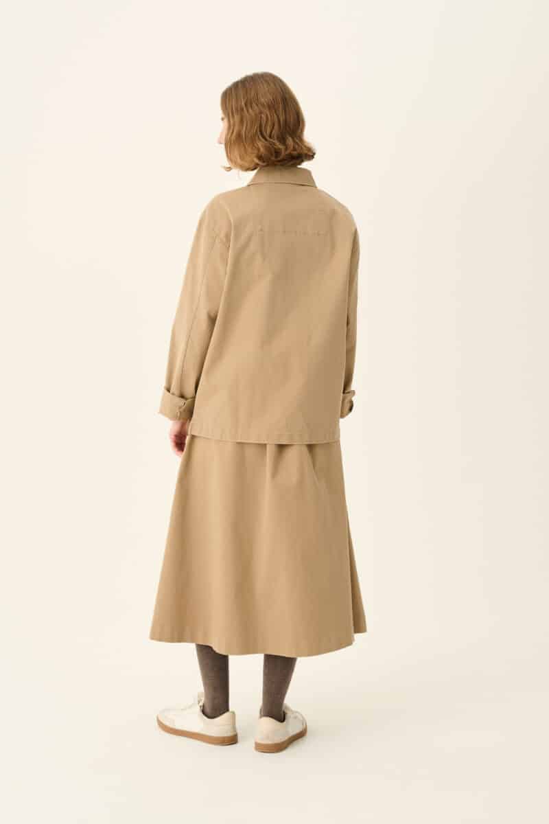 PEN PRE DYED TWILL - LIGHT BROWN - Image 3