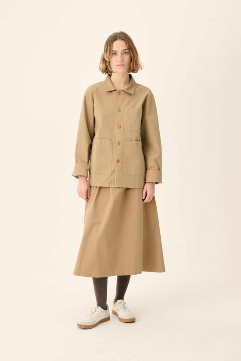 PEN PRE DYED TWILL - LIGHT BROWN - Image 4