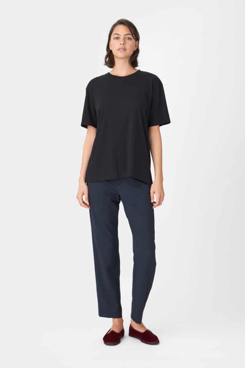 MARS T-SHIRT BAMBOO COTTON - BLACK