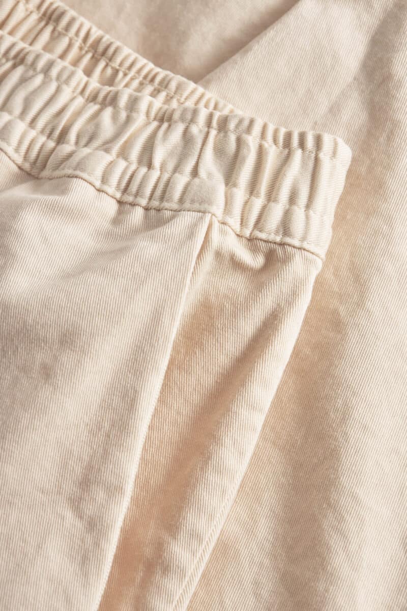 PALLA GARMENT DYED TWILL - CREAM - Image 3