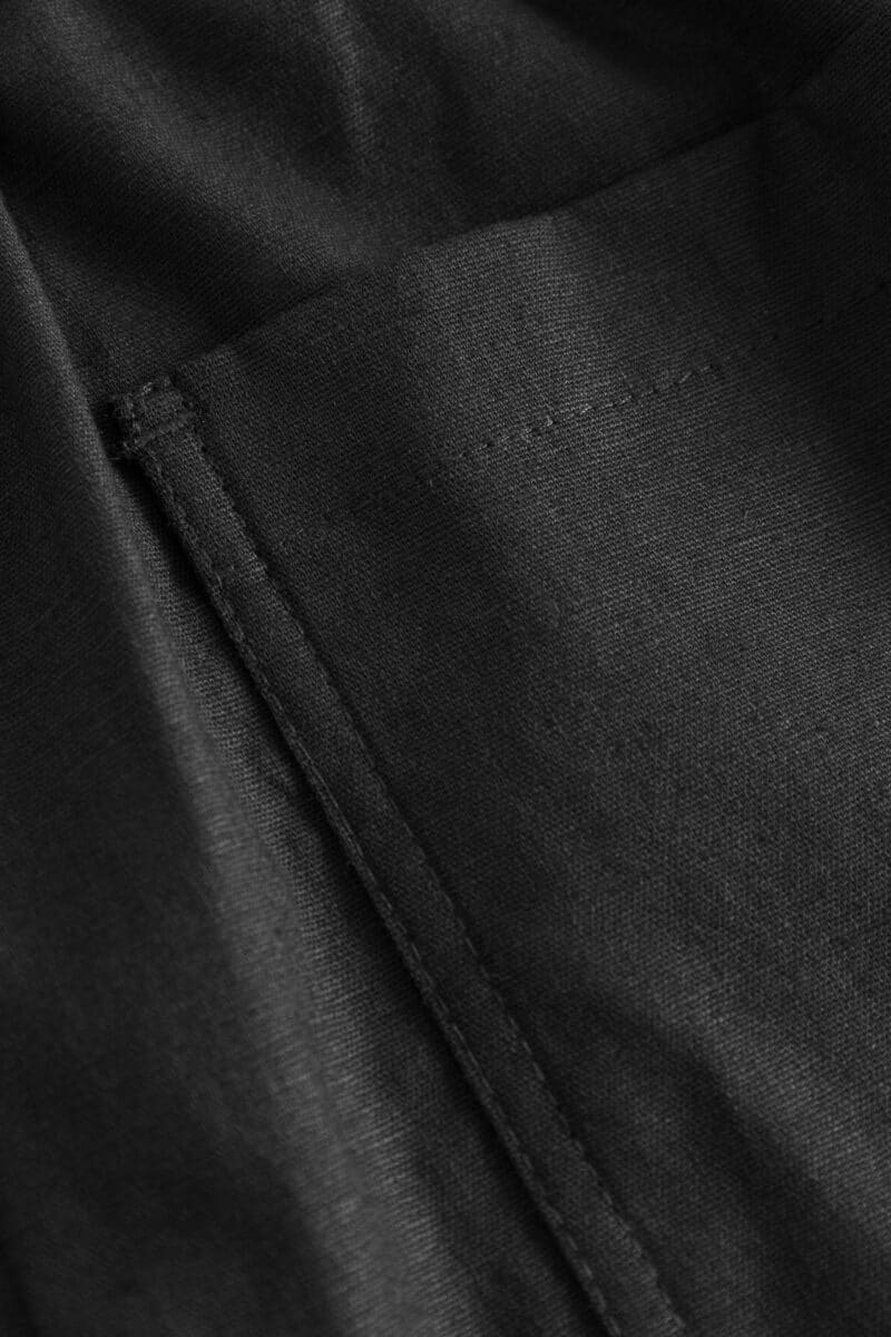 PALLA HEAVY LINEN - BLACK - Image 5