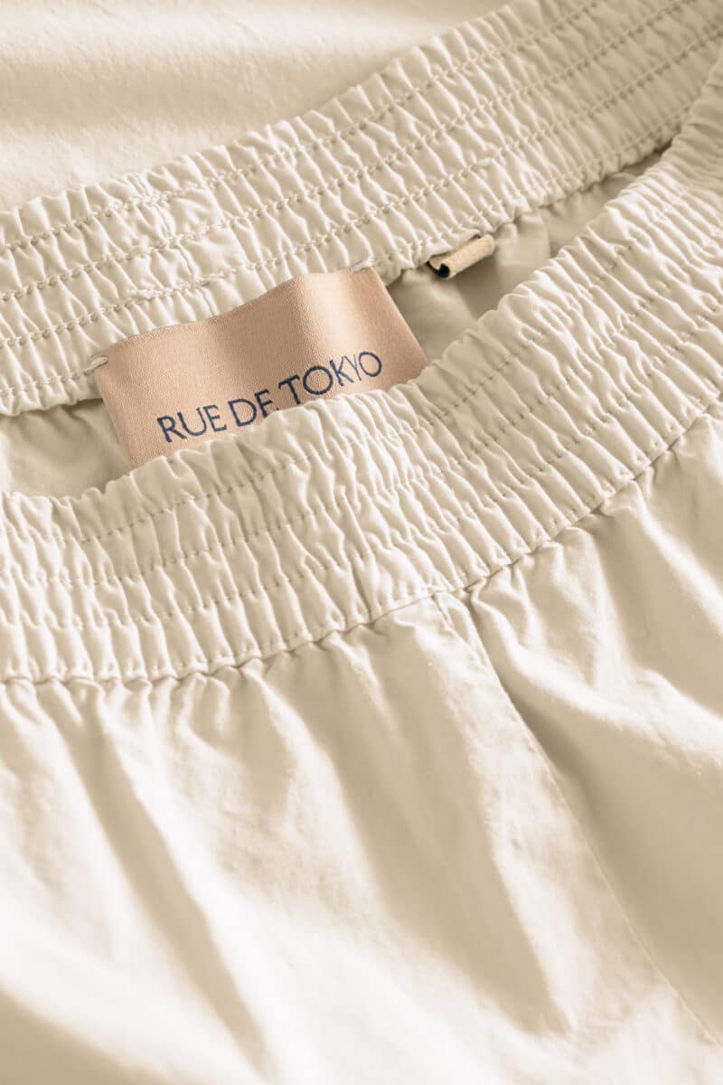 PAREL GARMENT DYED POPLIN - BEIGE - Image 2