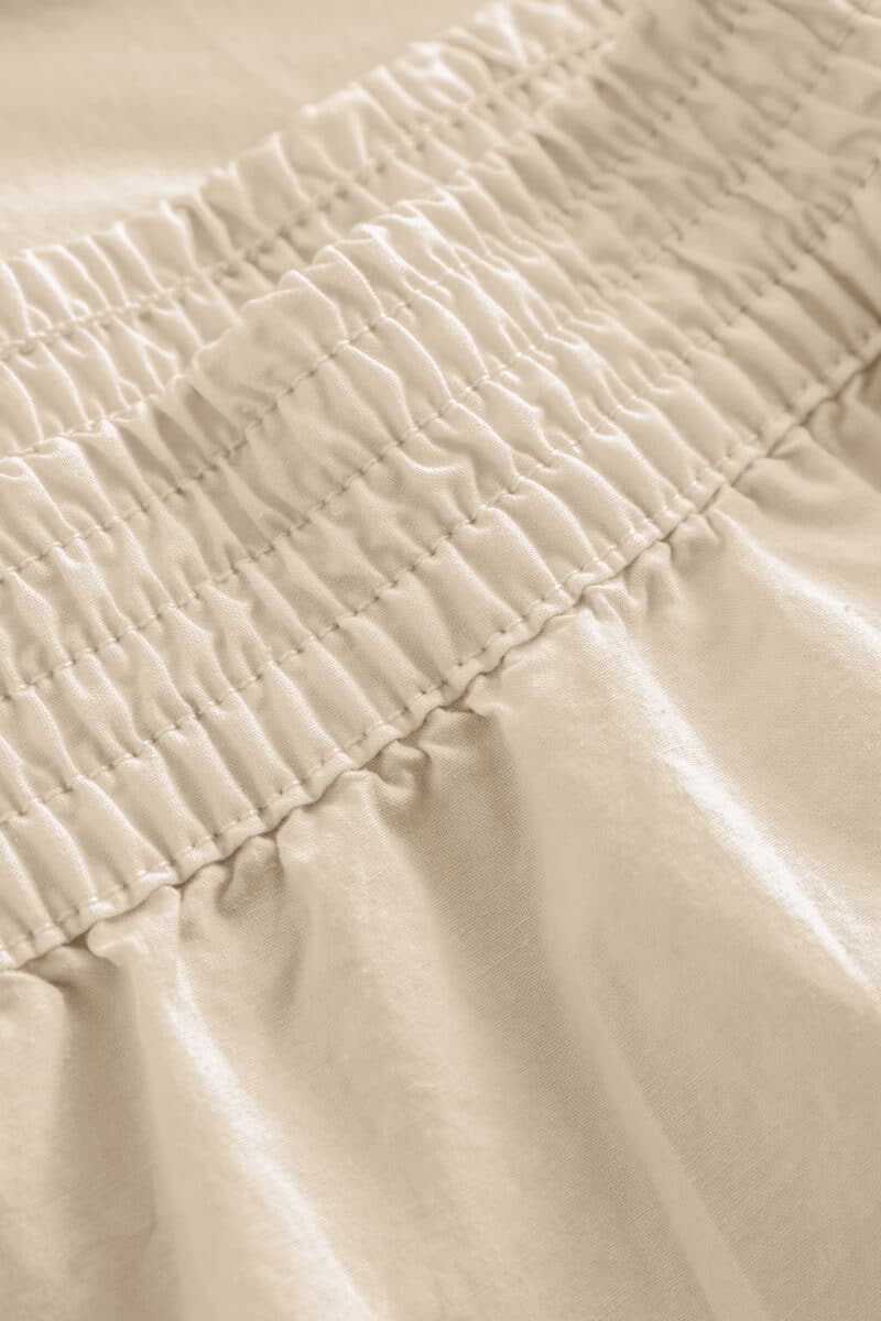 PAREL GARMENT DYED POPLIN - BEIGE - Image 5