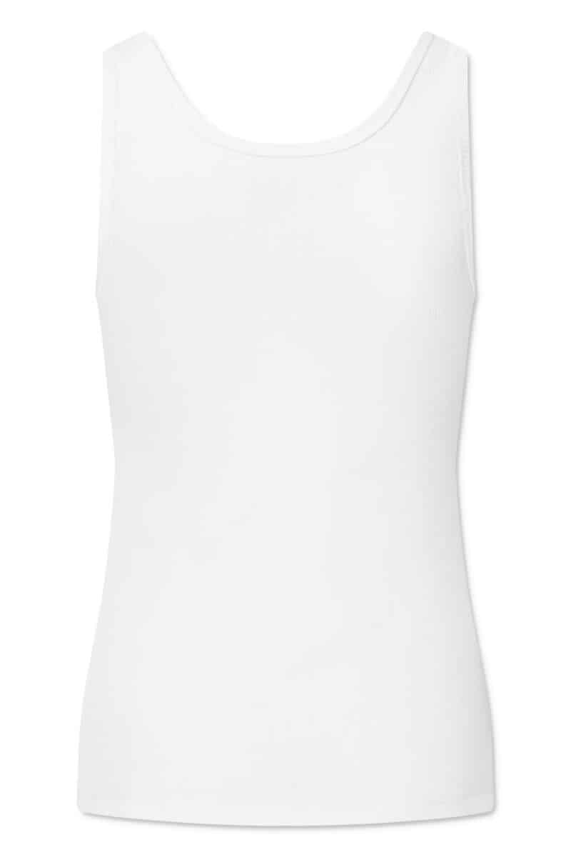 STAR TANKTOP COTTON RIB - WHITE - Image 2