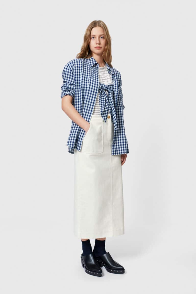 ALFONSO SHIRT - BLUE CHECK - Image 5