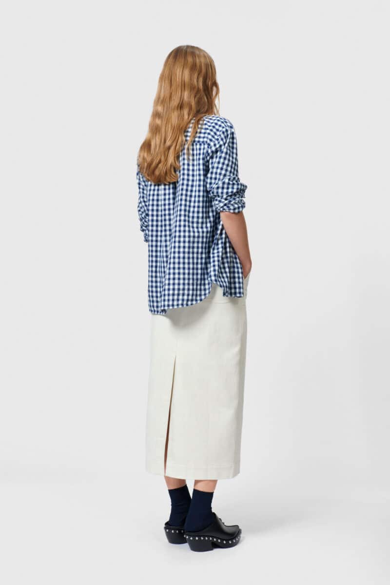 ALFONSO SHIRT - BLUE CHECK - Image 6