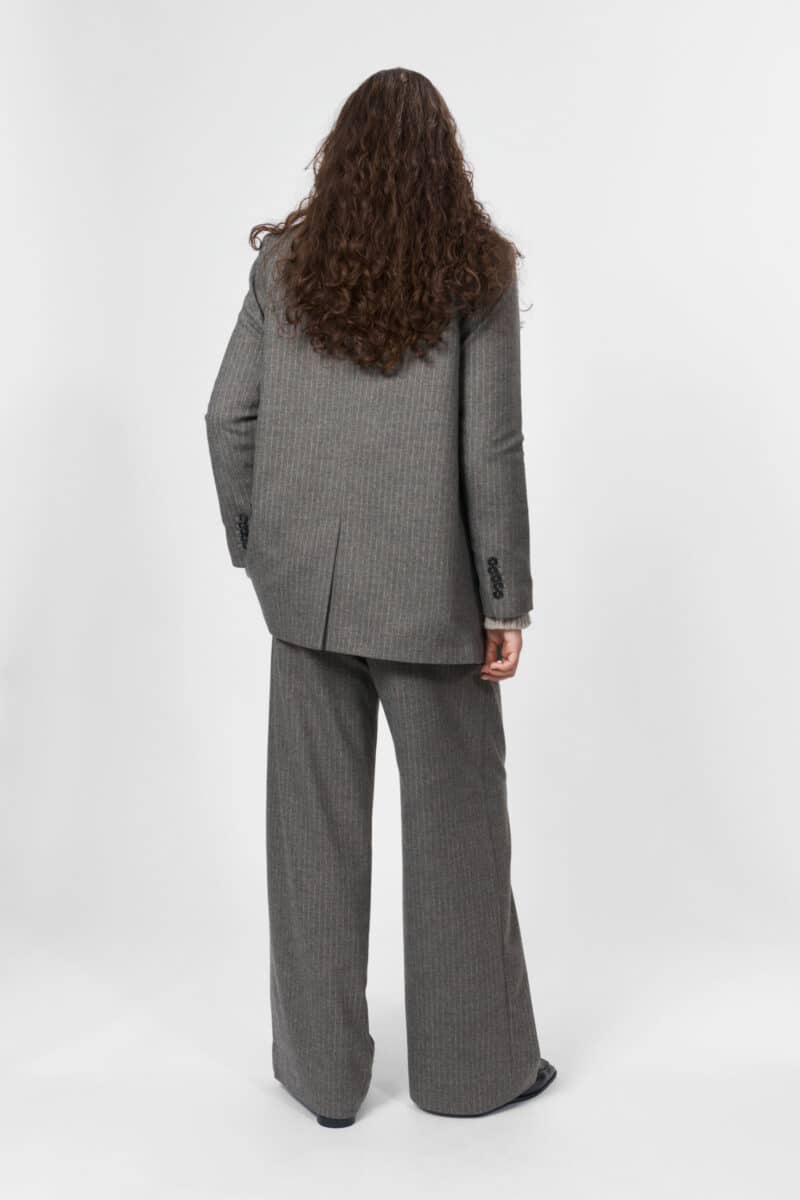 GOSTA PANTS - MULTI GREY STRIPE - Image 6