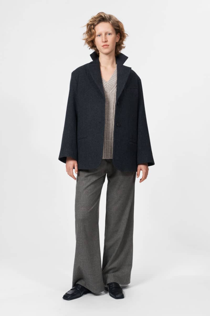 EBERT BLAZER - CHARCOAL GREY