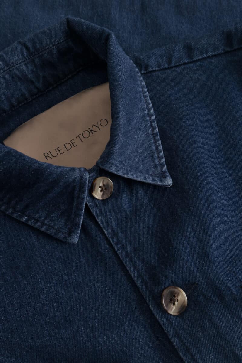 CAMERON HEAVY DENIM - DARK INDIGO DENIM - Image 6