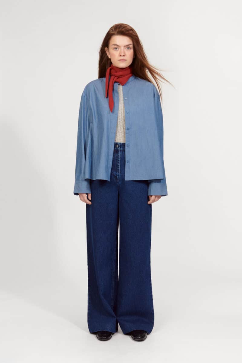 FLORIAN SHIRT - DUSTY BLUE - Image 3