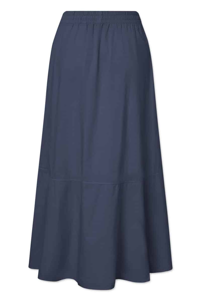 PETULA ORGANIC GARMENT DYED POPLIN - DARK NAVY - Image 5