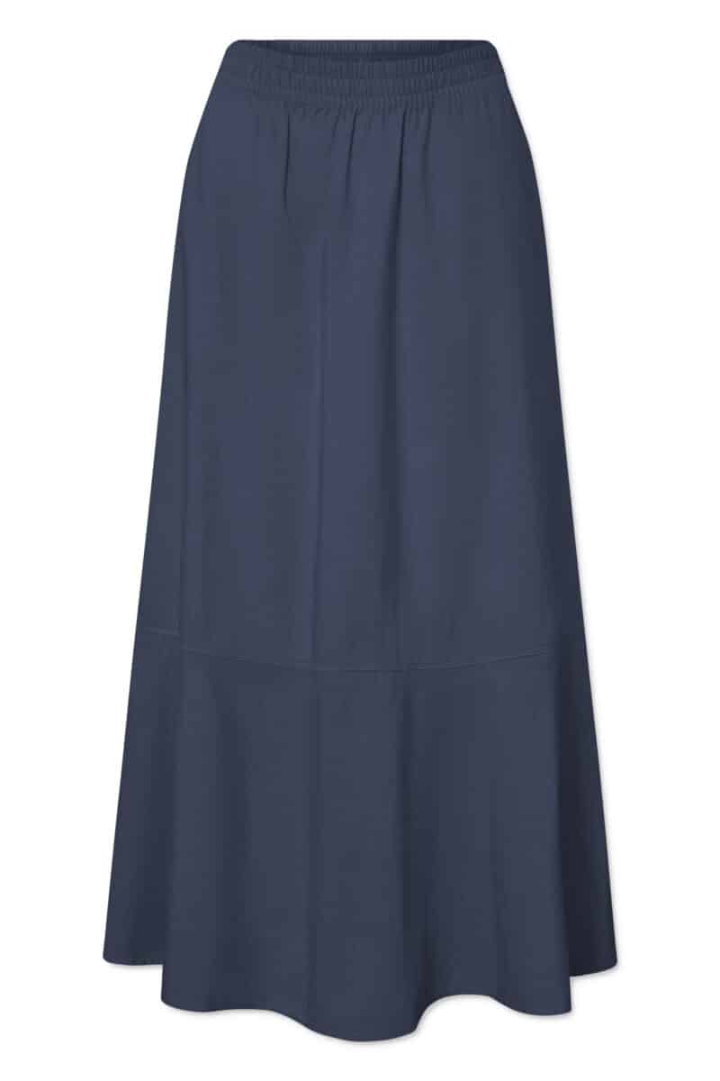 PETULA ORGANIC GARMENT DYED POPLIN - DARK NAVY - Image 6
