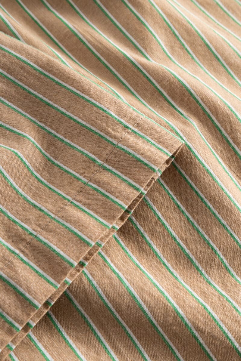 ALESSANDRA SHORTS - BROWN STRIPE - Image 4