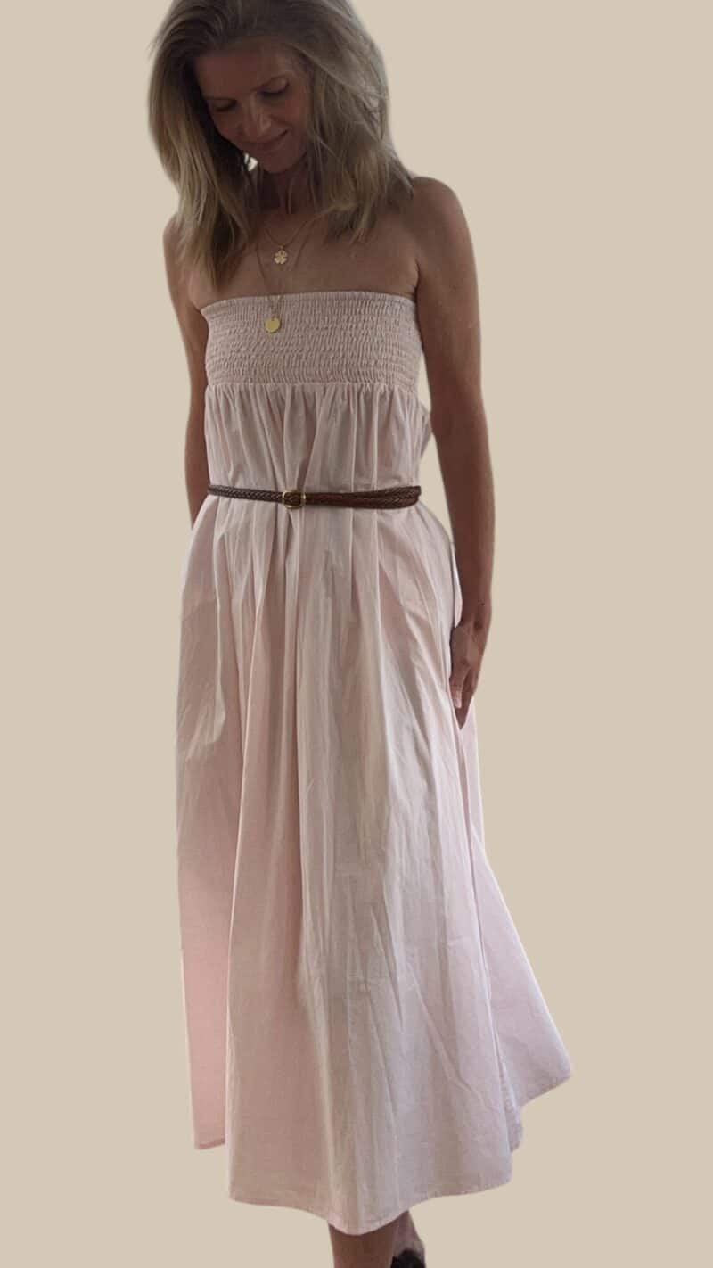 LAURA SKIRT LONG - PALE ROSE - Image 4