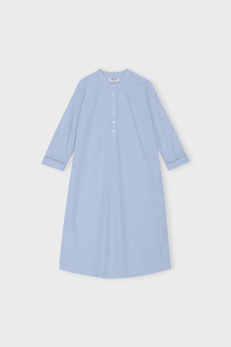 LAURA SHIRT DRESS - SUMMER BLUE