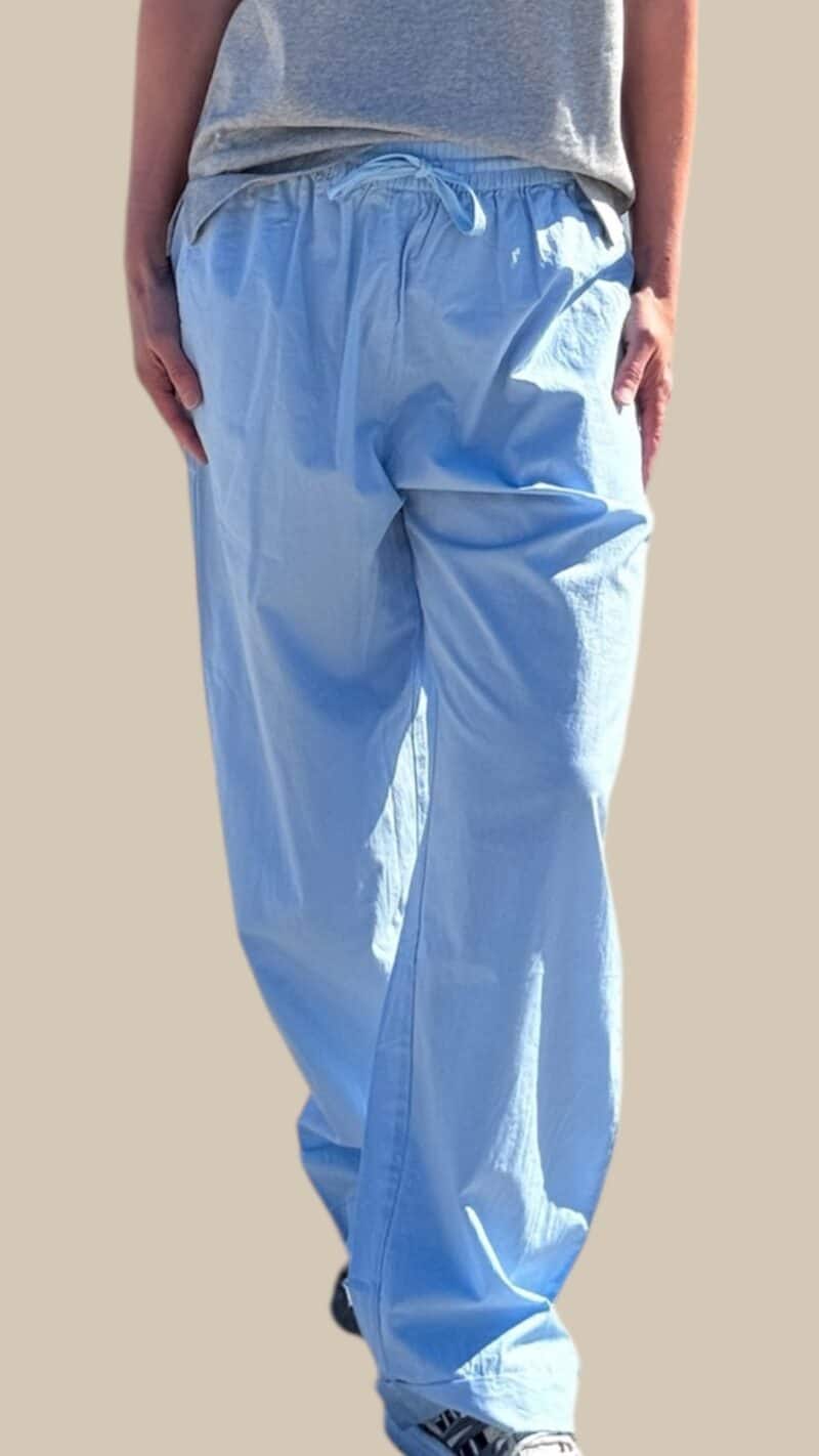 LAURA PANTS CASUAL - SUMMER BLUE - Image 2