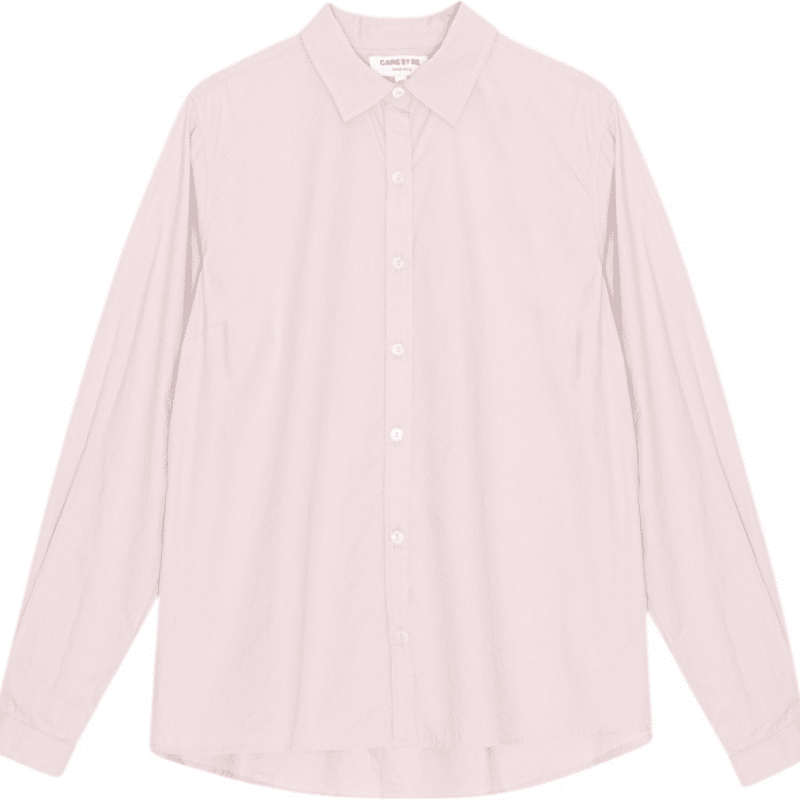 LAURA CLASSIC SHIRT - PALE ROSE