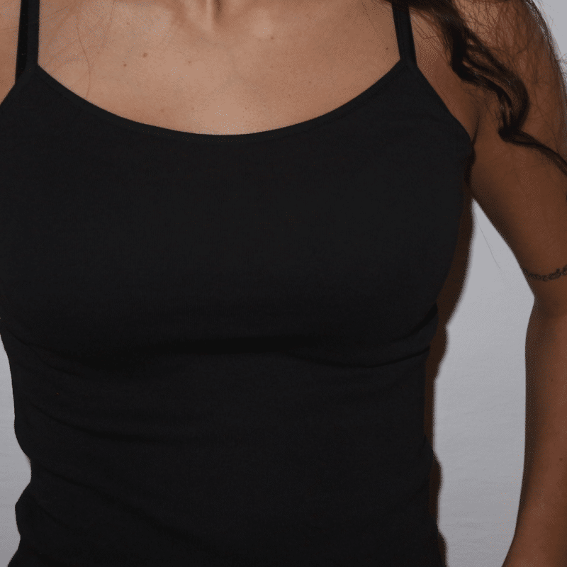 ESSENTIAL STRAPTOP - BLACK - Image 2