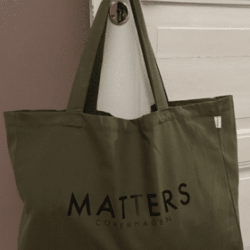 SIGNATURE TOTE BAG - GREEN