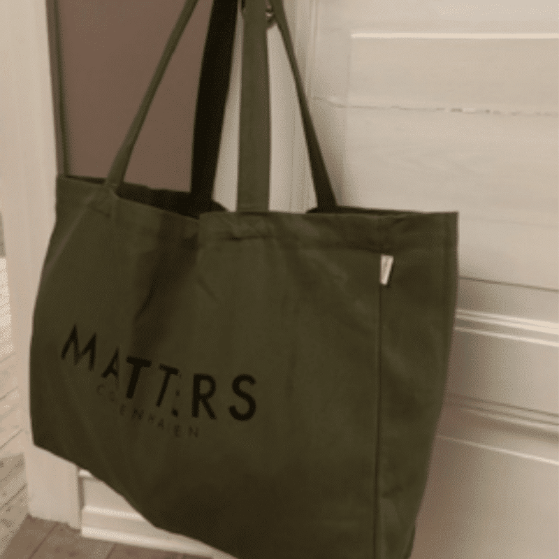 SIGNATURE TOTE BAG - GREEN - Image 2