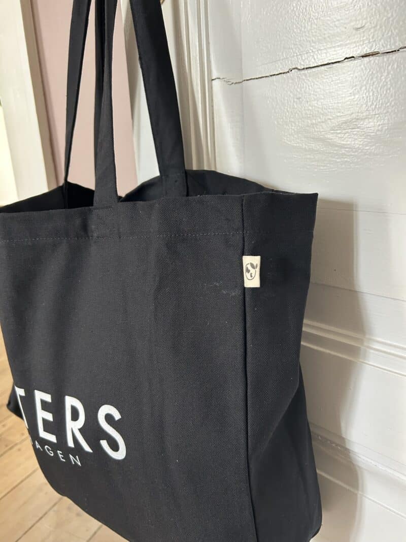 SIGNATURE TOTE BAG - BLACK - Image 3