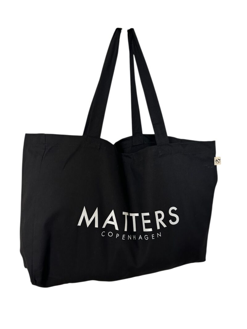 SIGNATURE TOTE BAG - BLACK